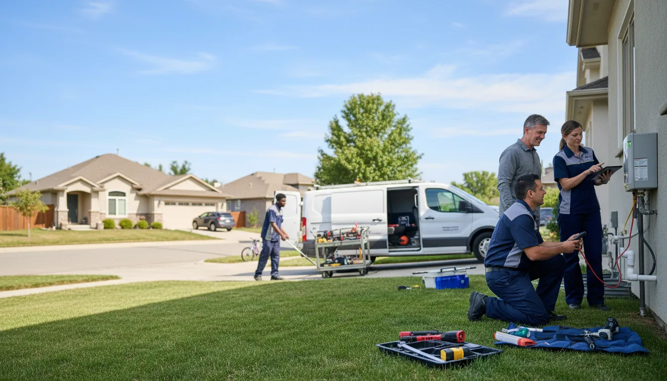 Tankless water heater service in Westfield, PA